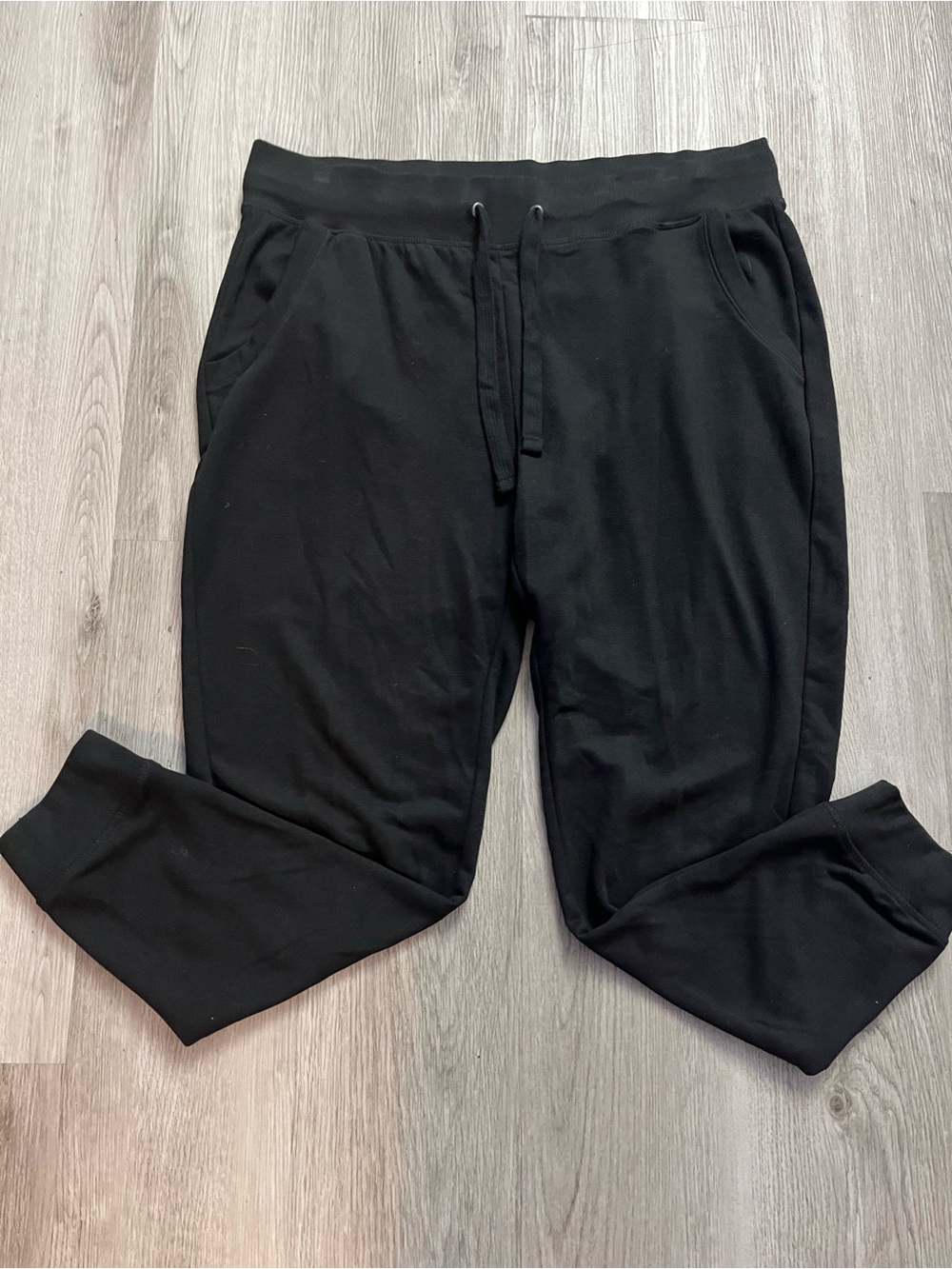 🔥199–Women's Black Drawstring Jogger Pants